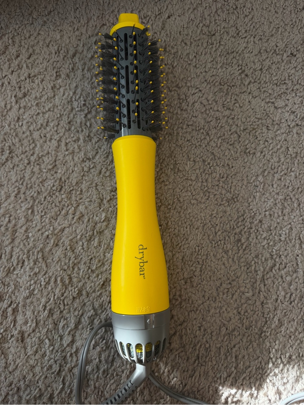 Drybar Yellow Hot Air Round Brush Styler